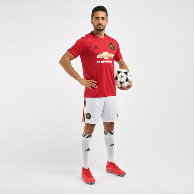 Adidas Men S Manchester United Home Shorts 2019 20 Football Kits Clothing Football Sports Sss