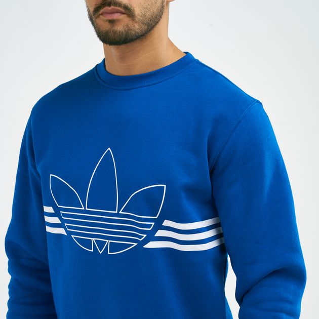 adidas outline crewneck sweatshirt