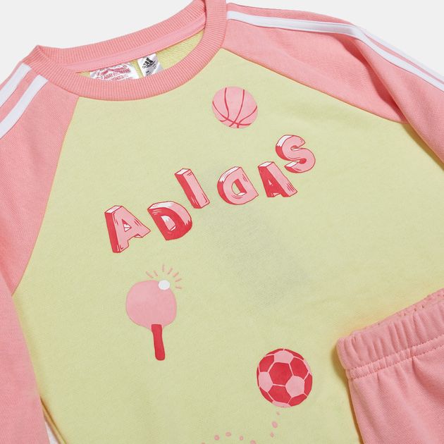 baby yellow adidas tracksuit