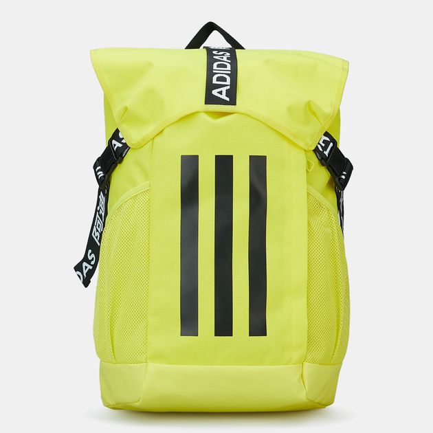 yellow adidas bag