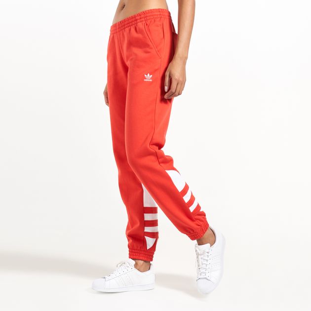 adidas originals sweatpants with side logo