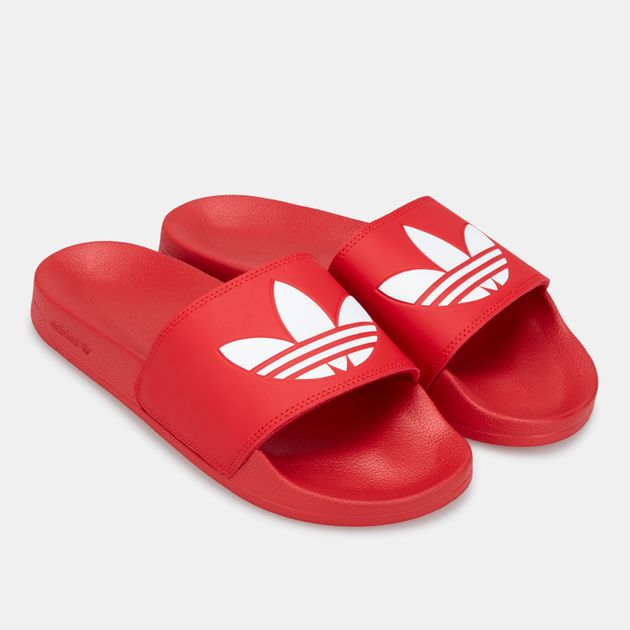 adidas adilette sandals red