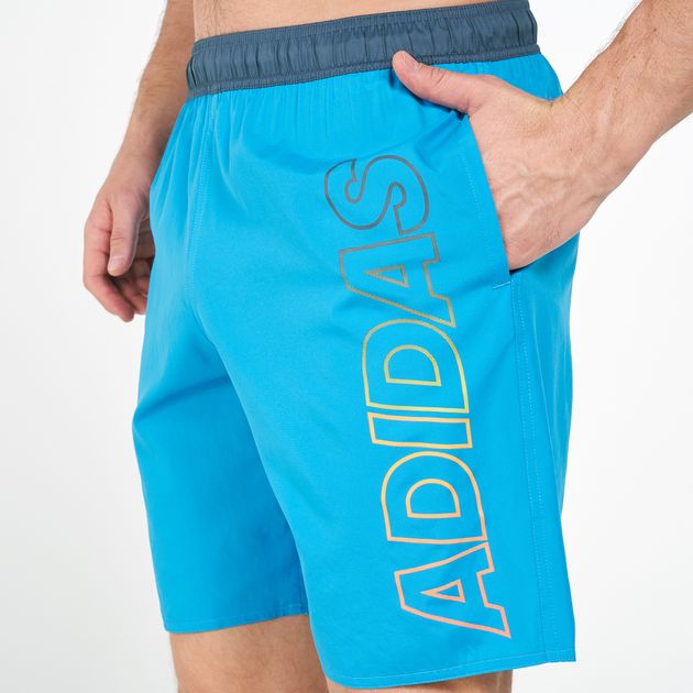 adidas linear swim shorts