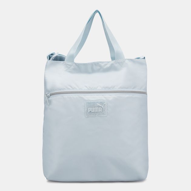 puma tote bag silver