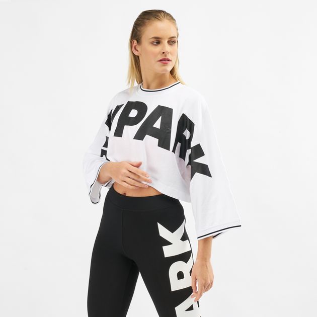 ivy park crop top hoodie