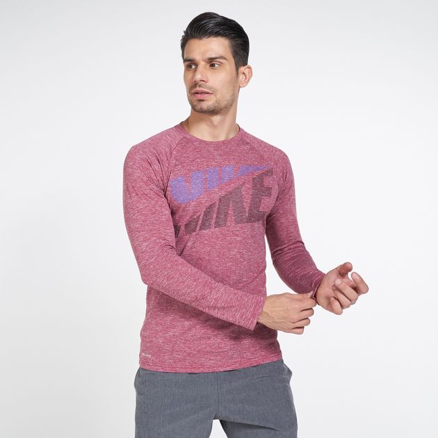 nike long sleeve swim shirt