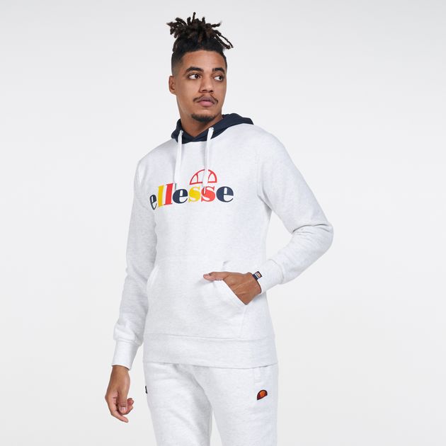 white ellesse hoodie