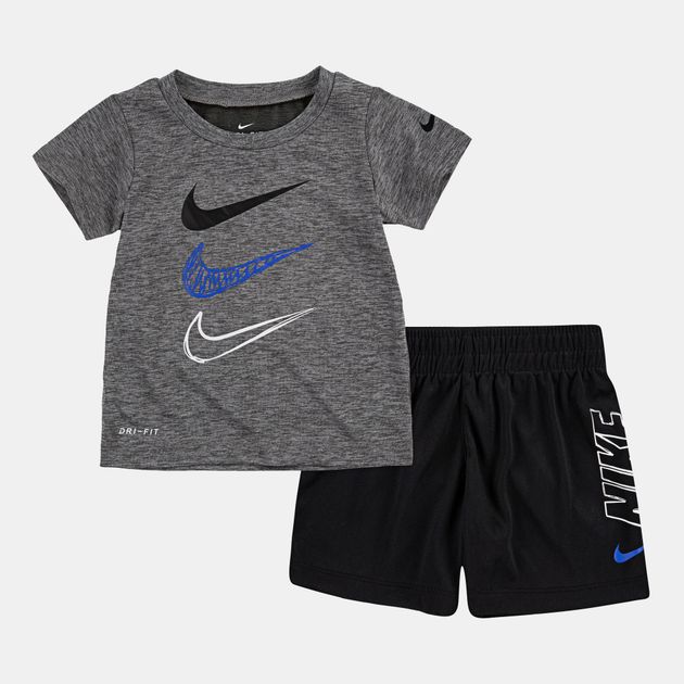 kids nike short sets