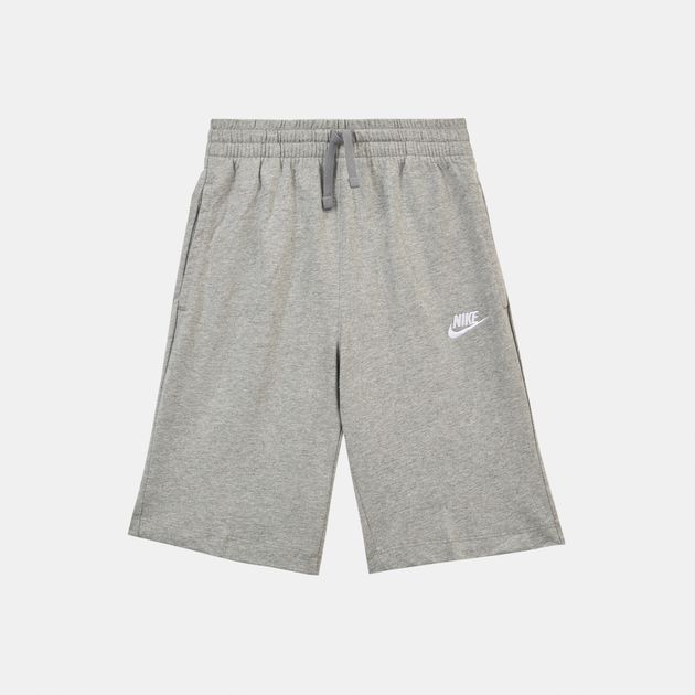 Shop Grey Nike Kids' Jersey Shorts for 