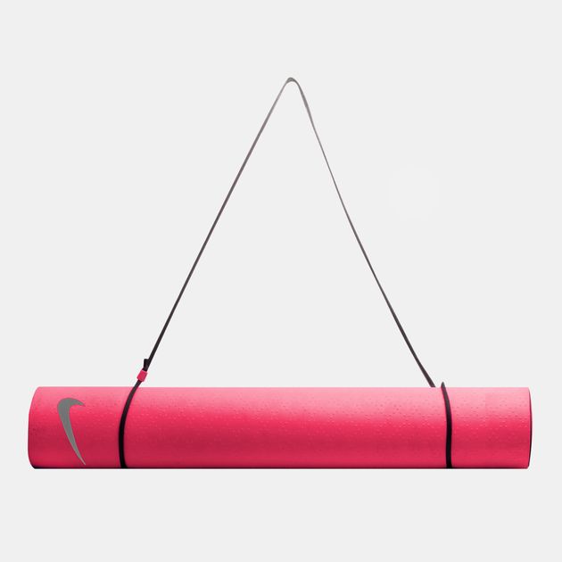 Shop Pink Nike Just Do It Yoga Mat 3mm For Womens By Nike Sss