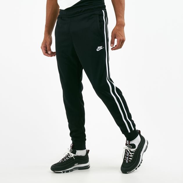 nike joggers with side stripe