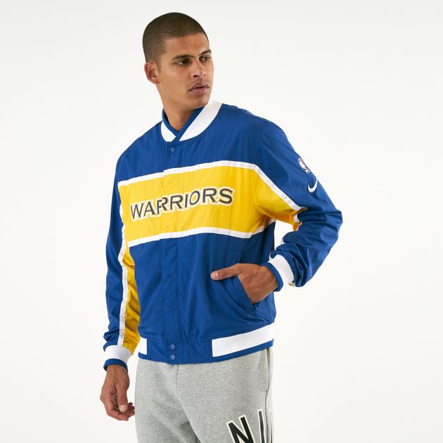 golden state warriors jacket nike