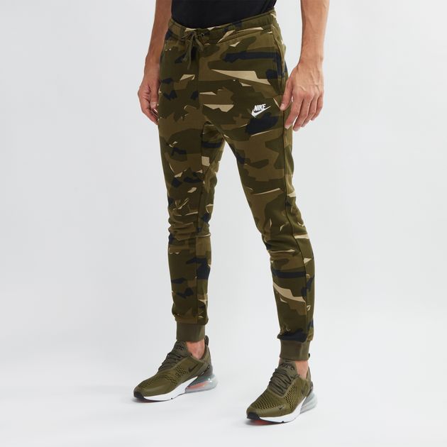 nike camouflage trousers
