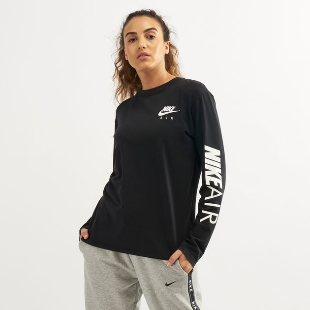 nike t shirts women's long sleeve