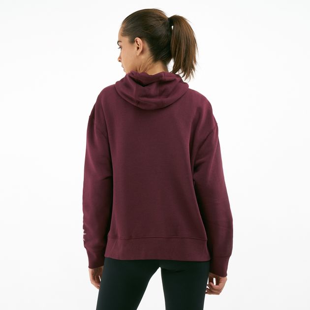 nike maroon sweatshirt women's