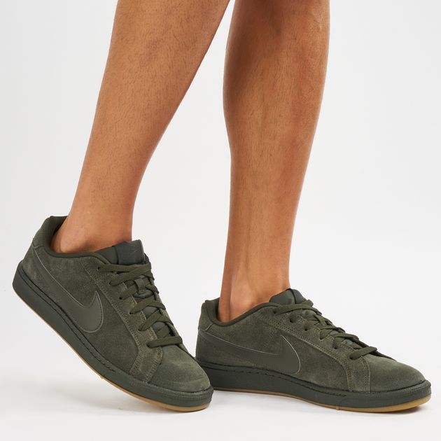 nike green suede shoes