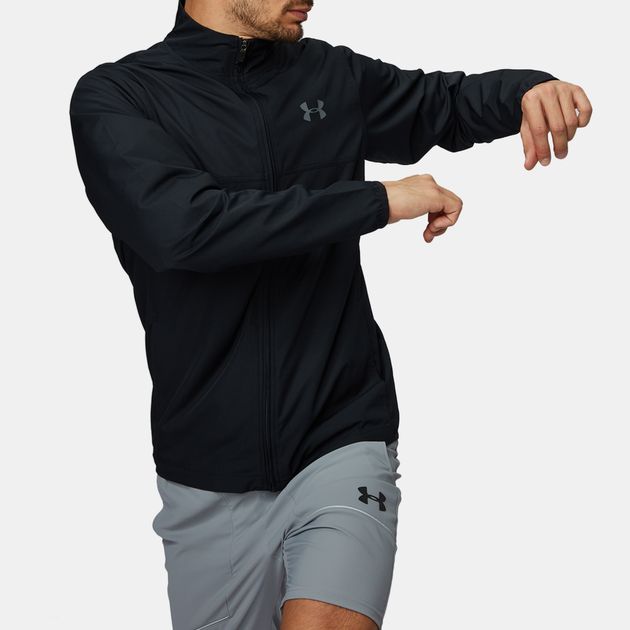 under armour vital woven warm up jacket mens