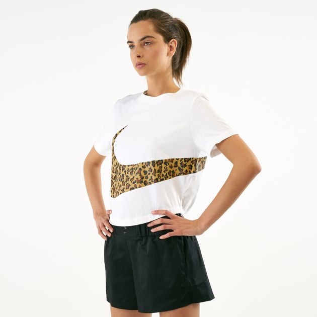nike leopard print shirt womens