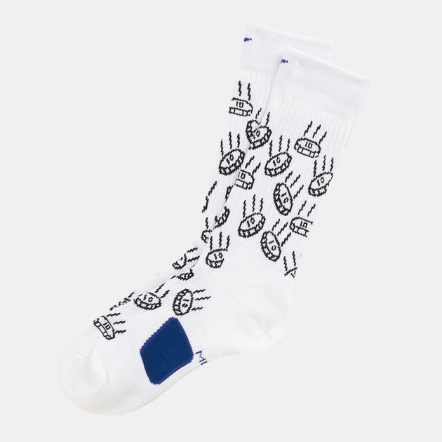 nike elite graphic basketball crew socks