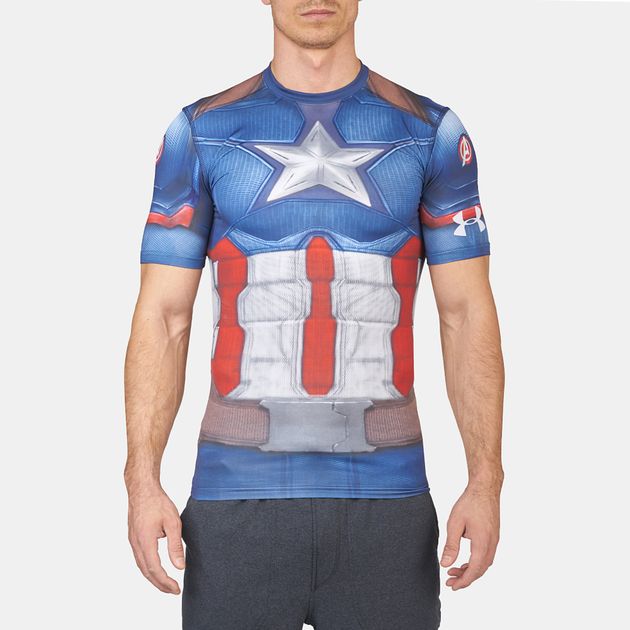 t shirt under armour captain america