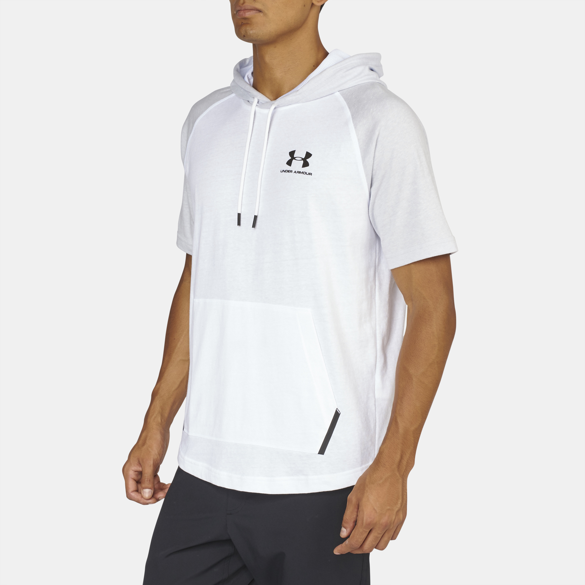 men's ua sportstyle short sleeve hoodie