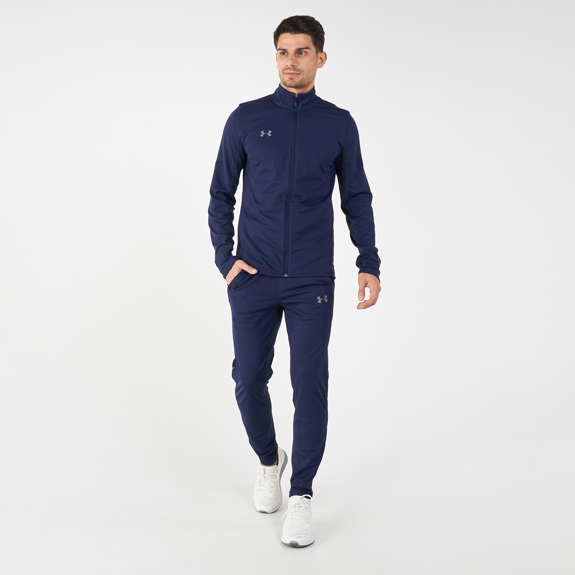 Buy Under Armour Men's Challenger II Knit Warm-Up Tracksuit Online in ...