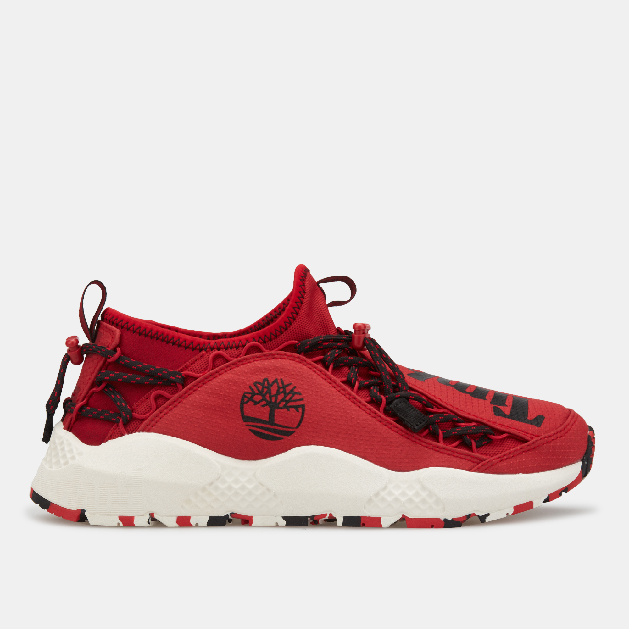 timberland red sneakers