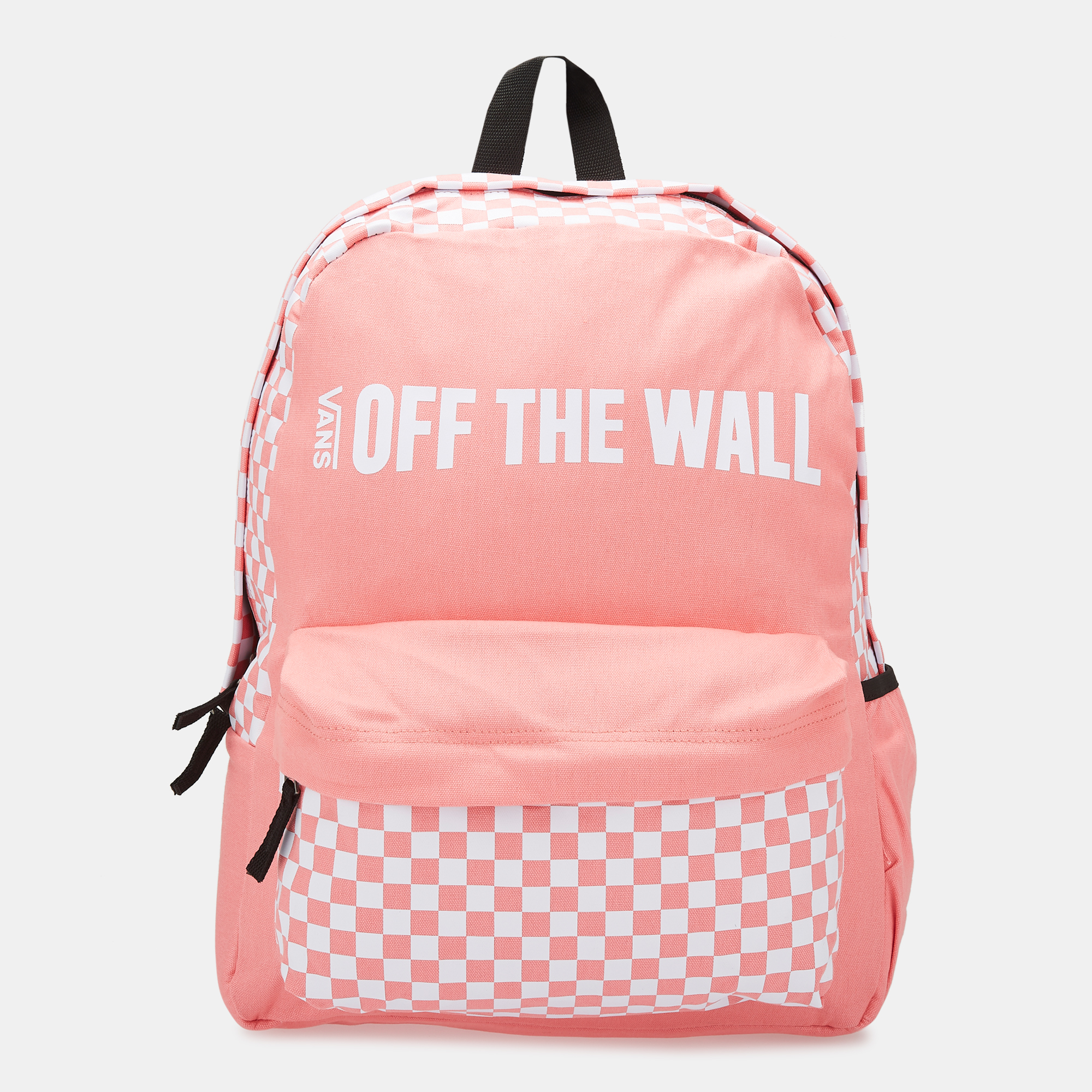 vans off the wall pink backpack