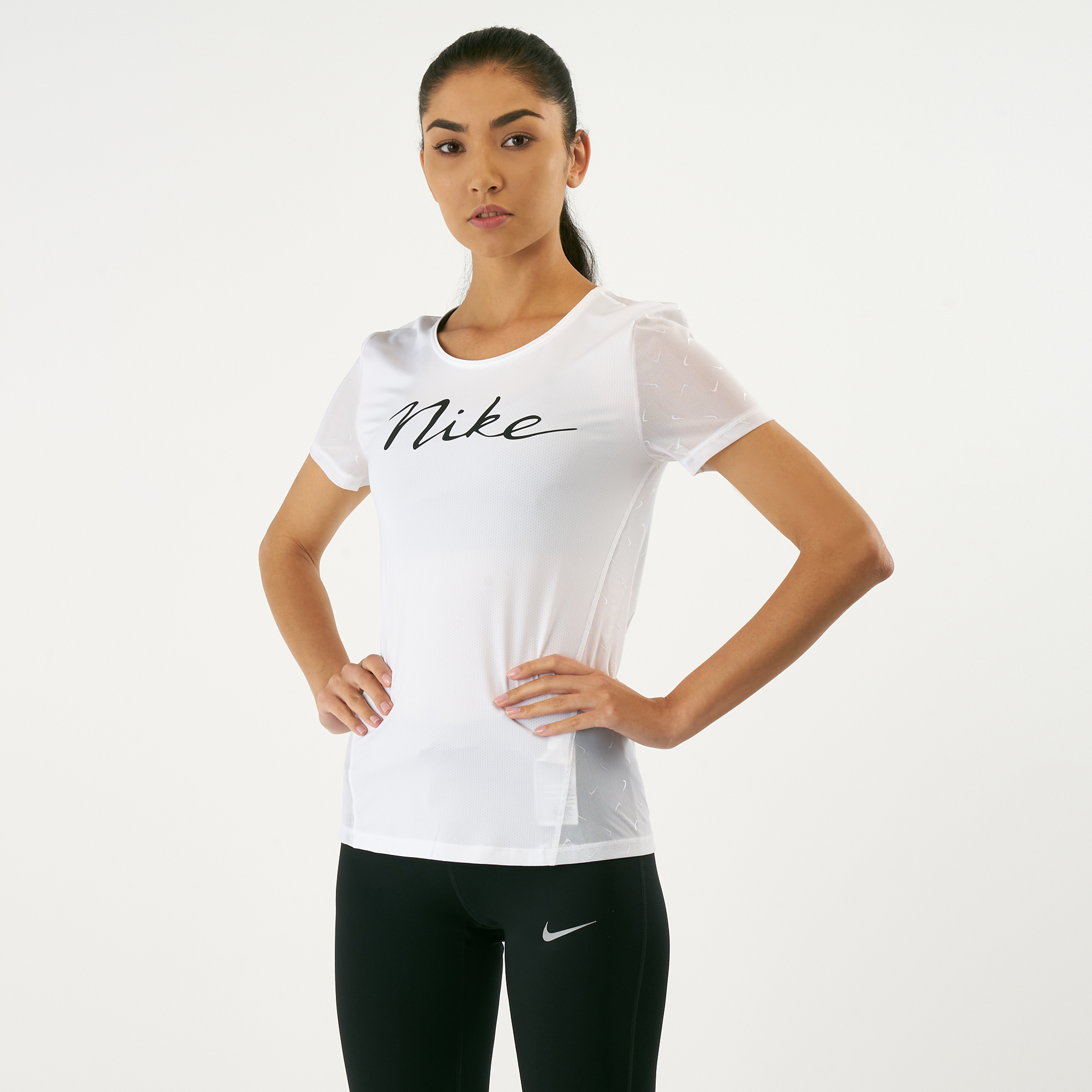 nike pro combat shirt womens