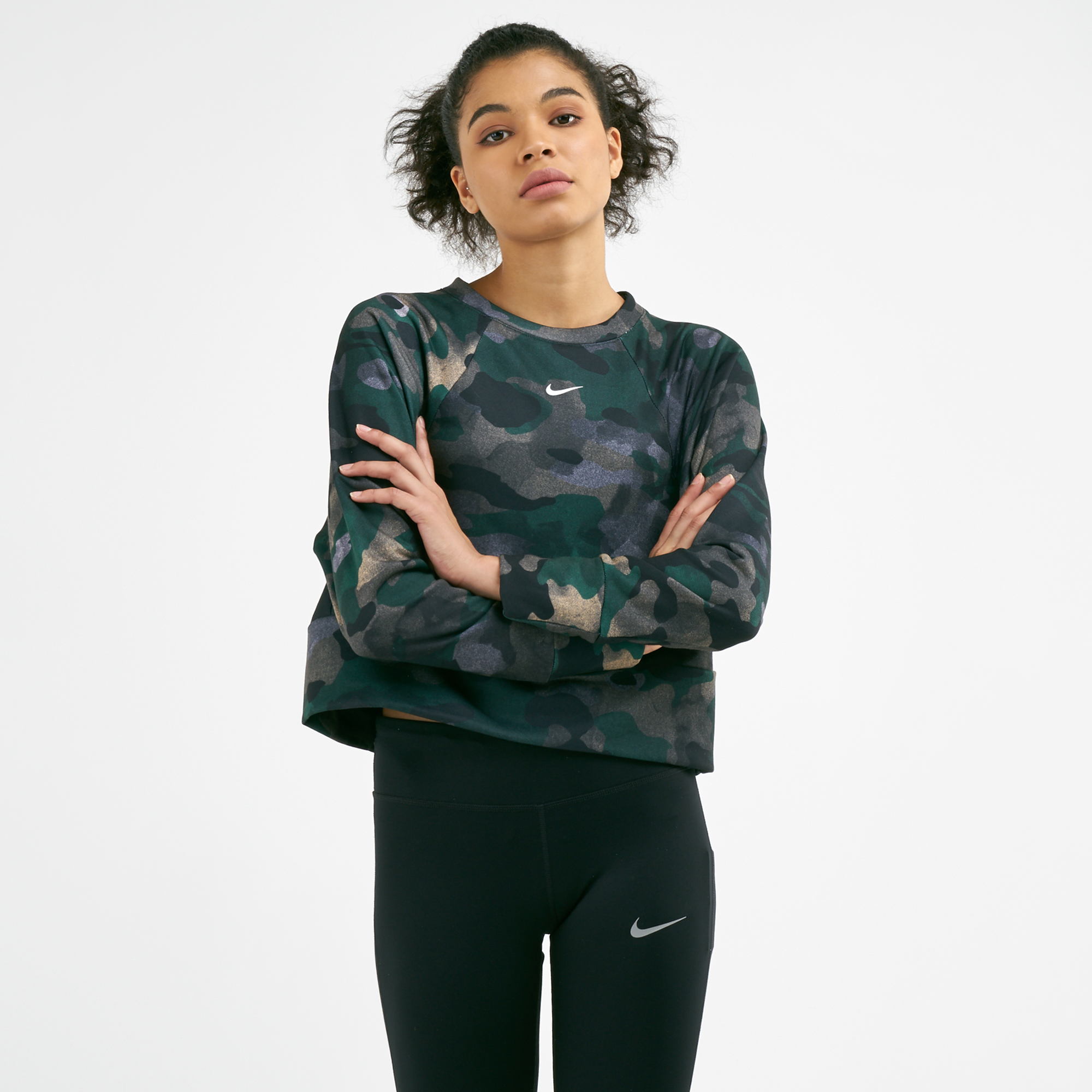 nike camo top womens