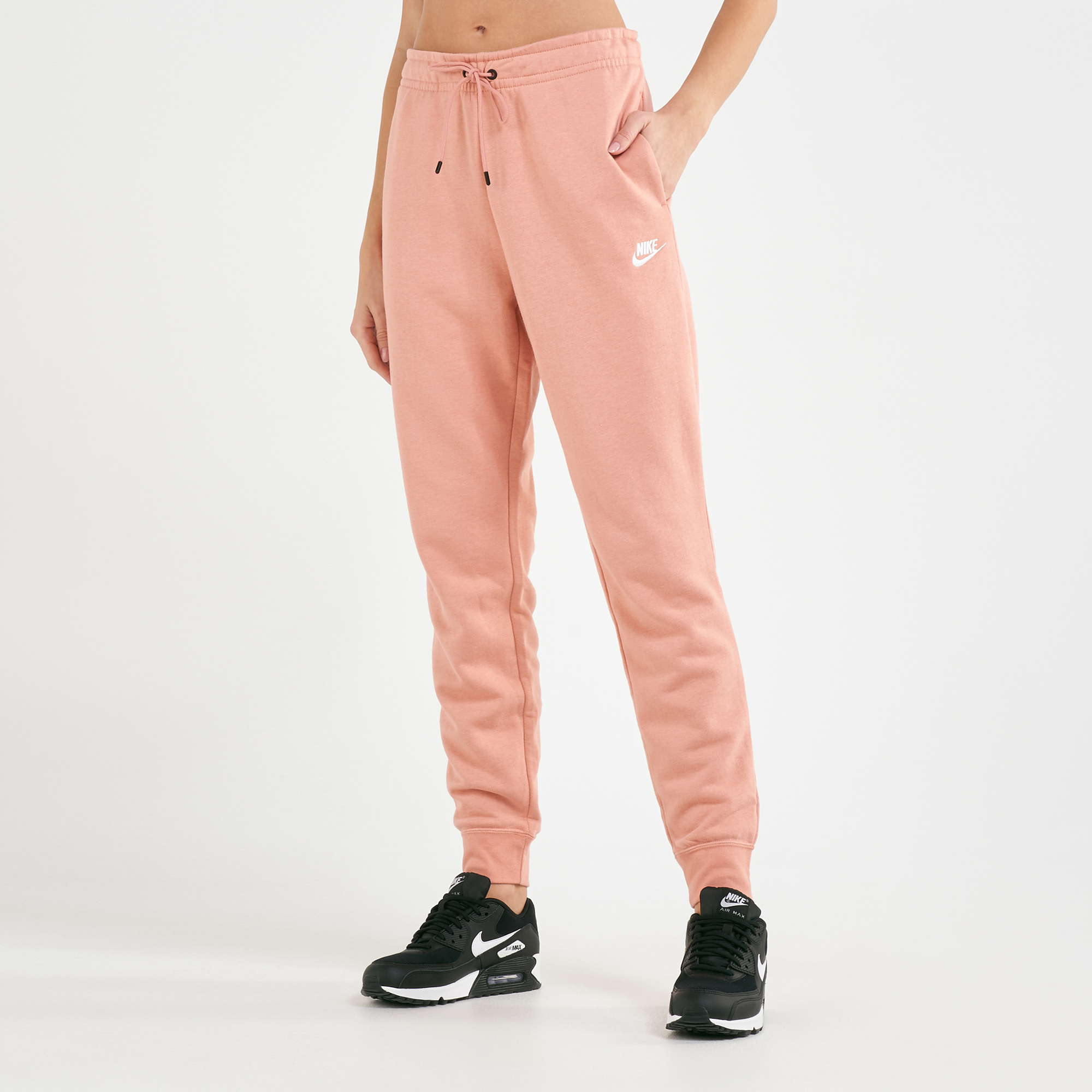 Nike Women's Sportswear Essential Fleece Sweatpants | Track Pants ...