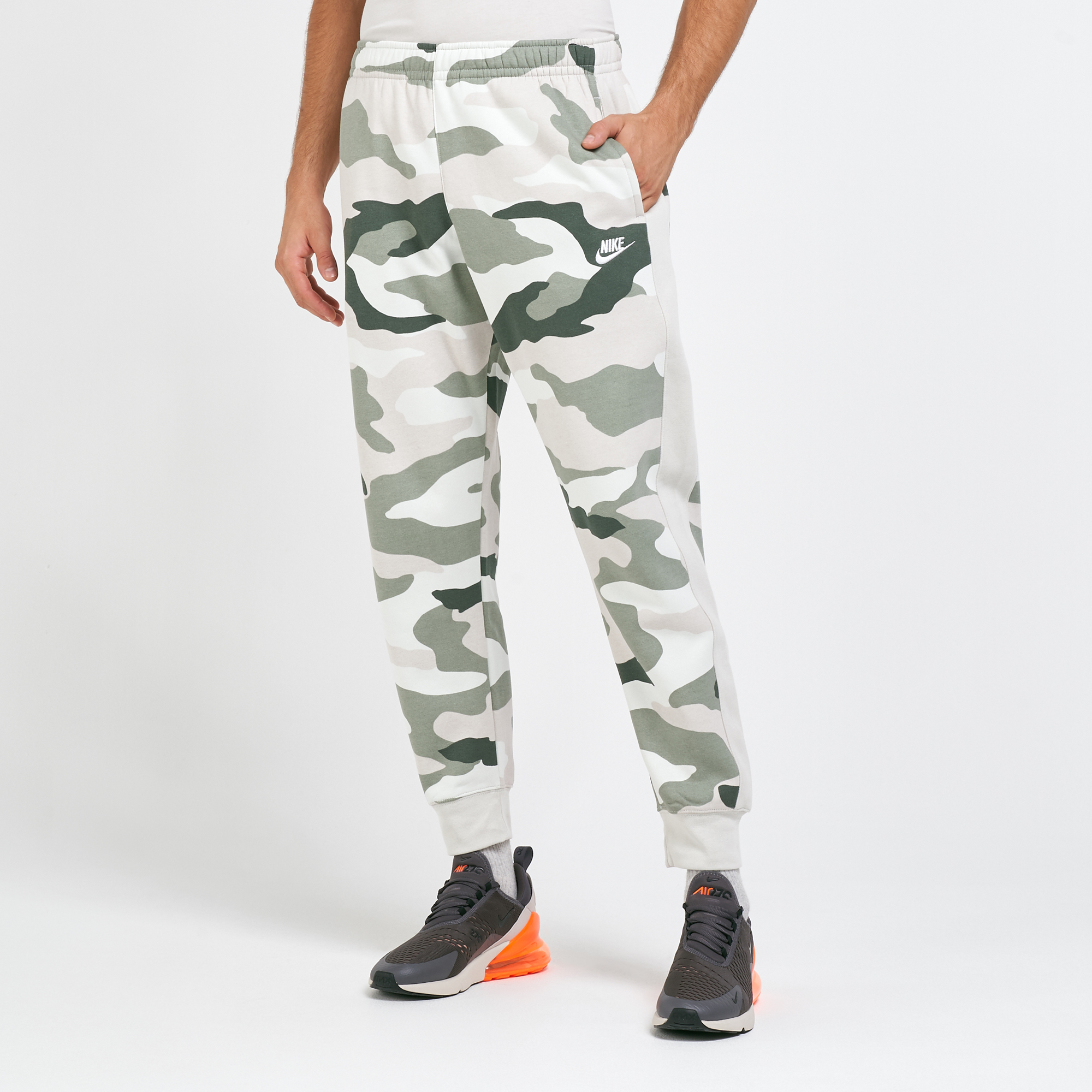 nike camo joggers womens