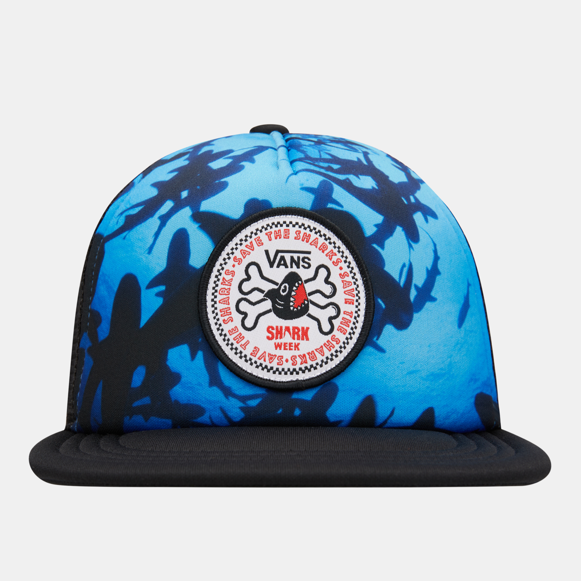 vans shark hat