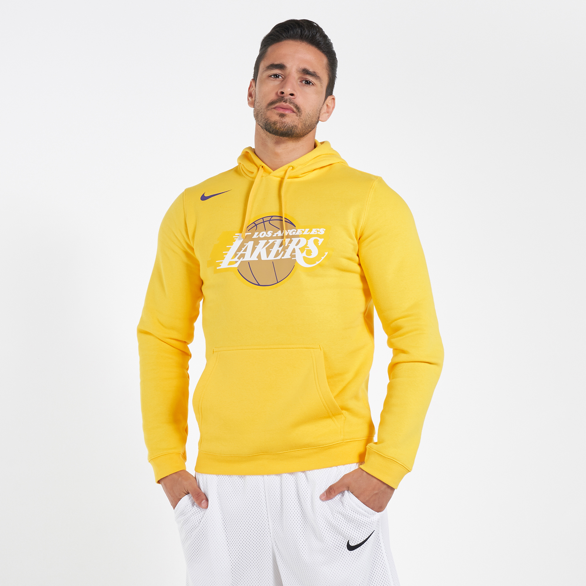 lakers hoodie yellow