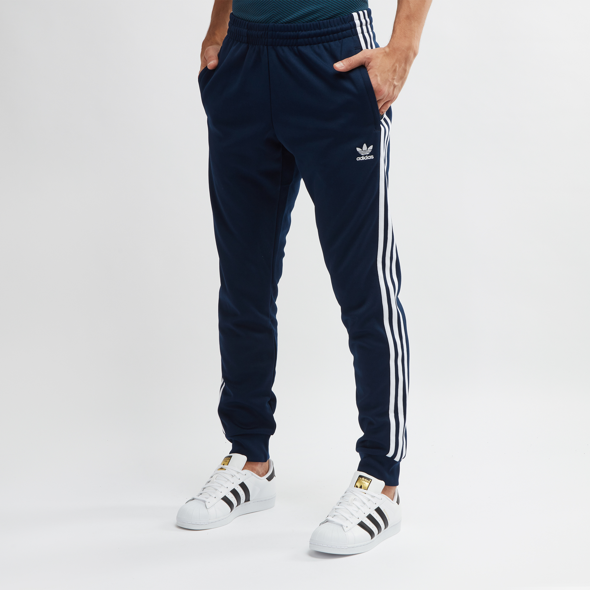 Blue adidas Originals SST Track Pants | Track Pants | Pants | Clothing