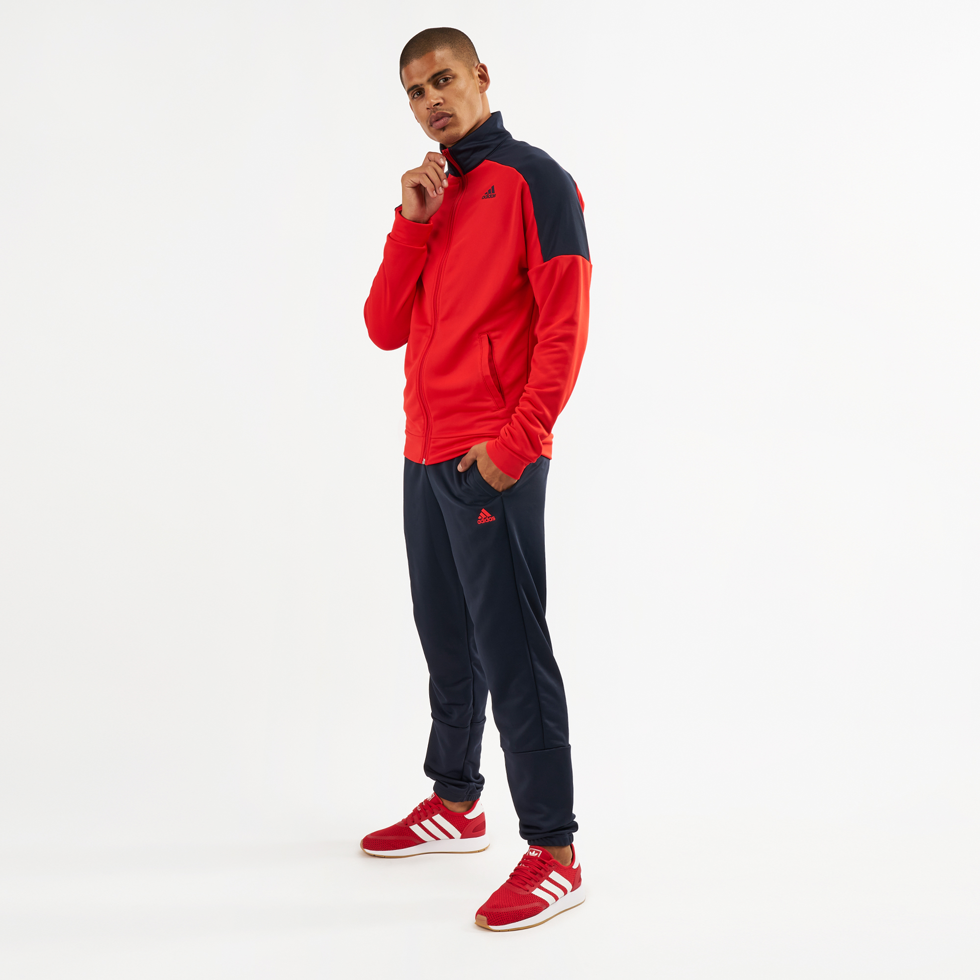 adidas Menâ€™s Badge of Sport Tracksuit | Tracksuits | Clothing | Mens ...