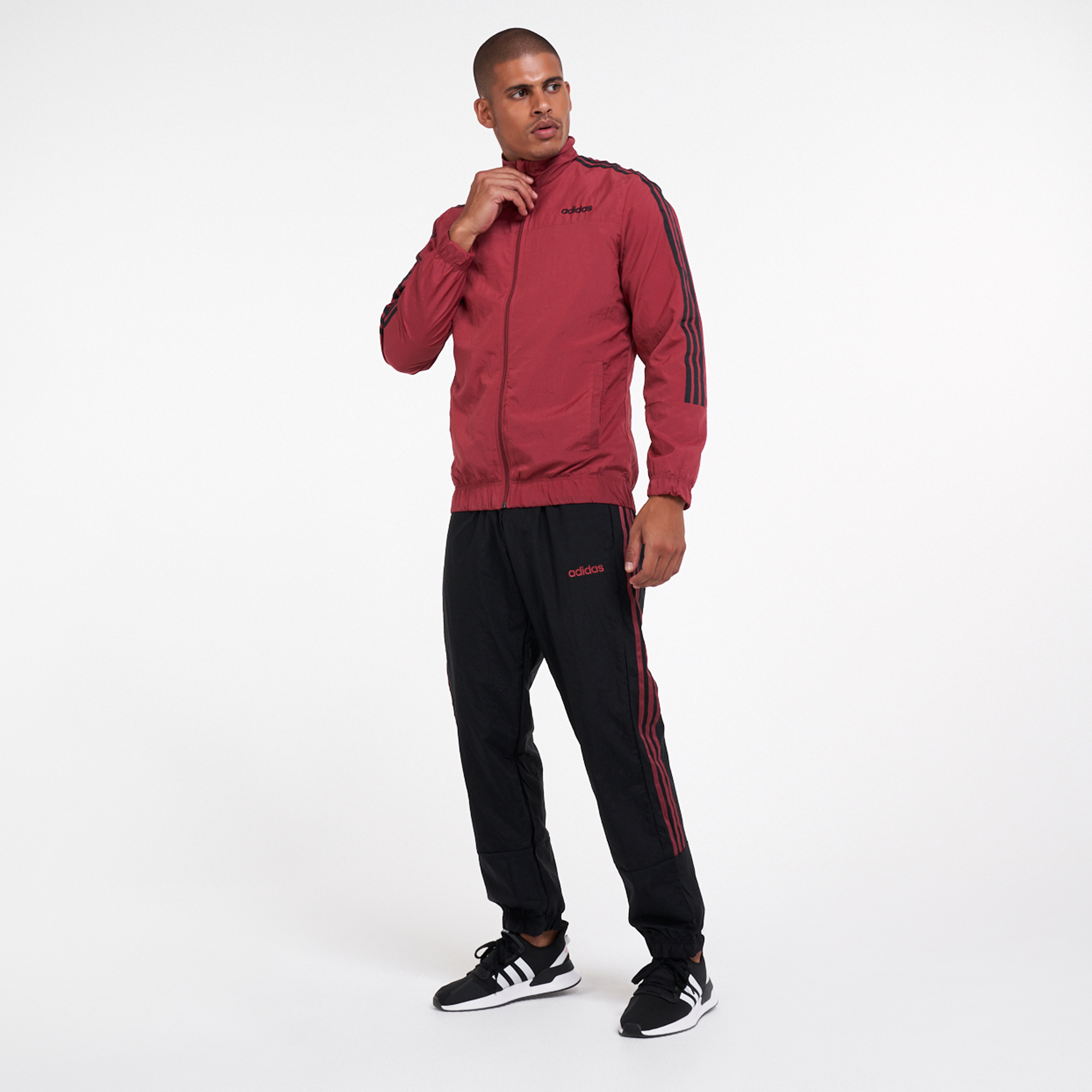 adidas Men's Essentials Woven Tracksuit | Tracksuits | Clothing | Mens ...