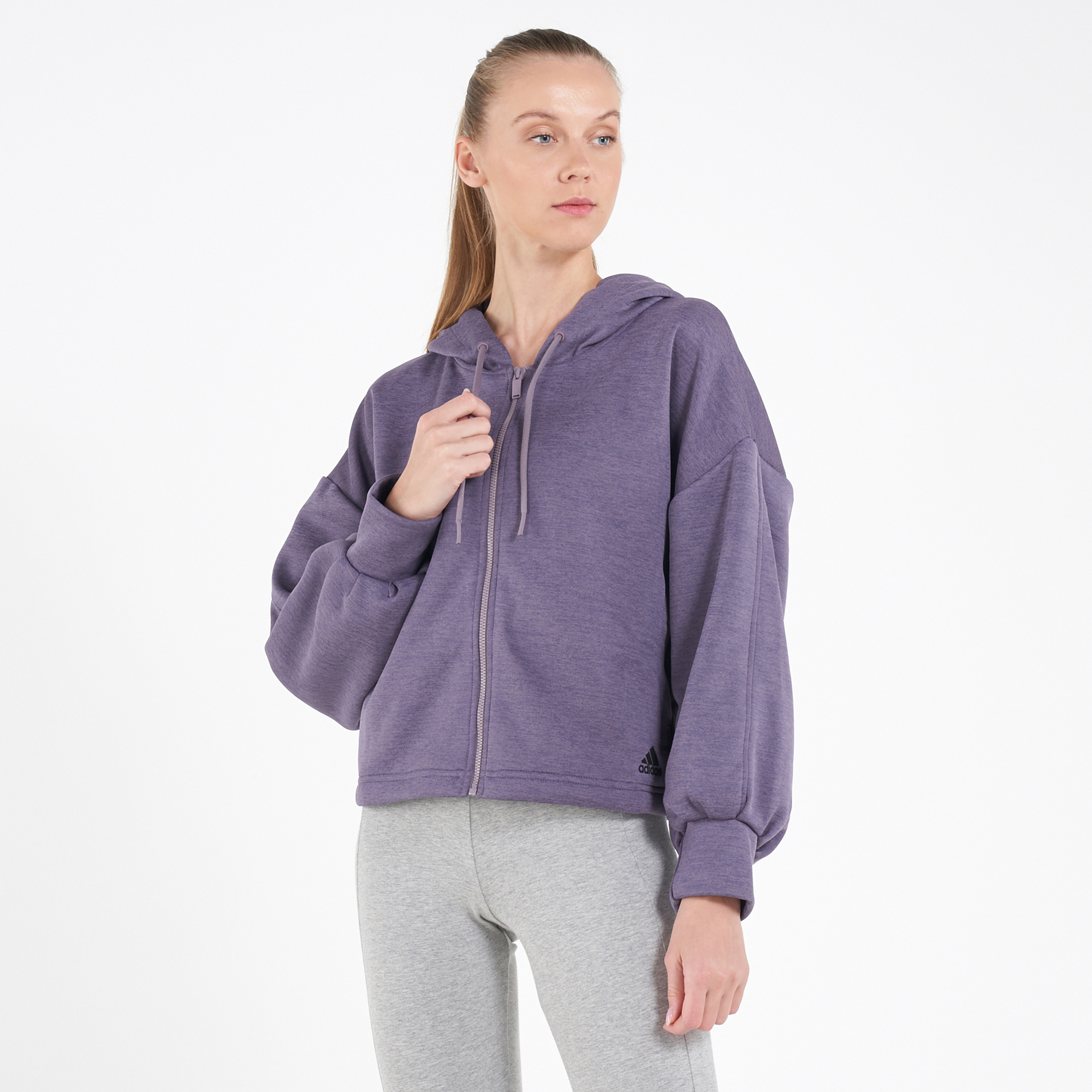 adidas womens purple hoodie