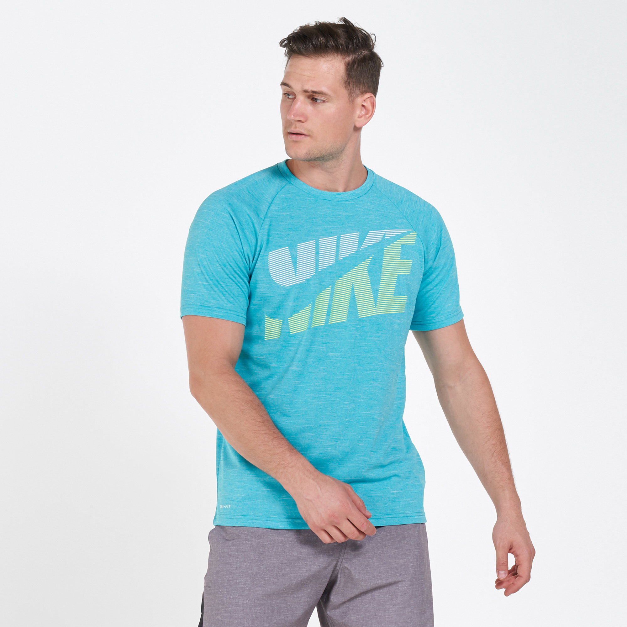 nike swim shirt mens