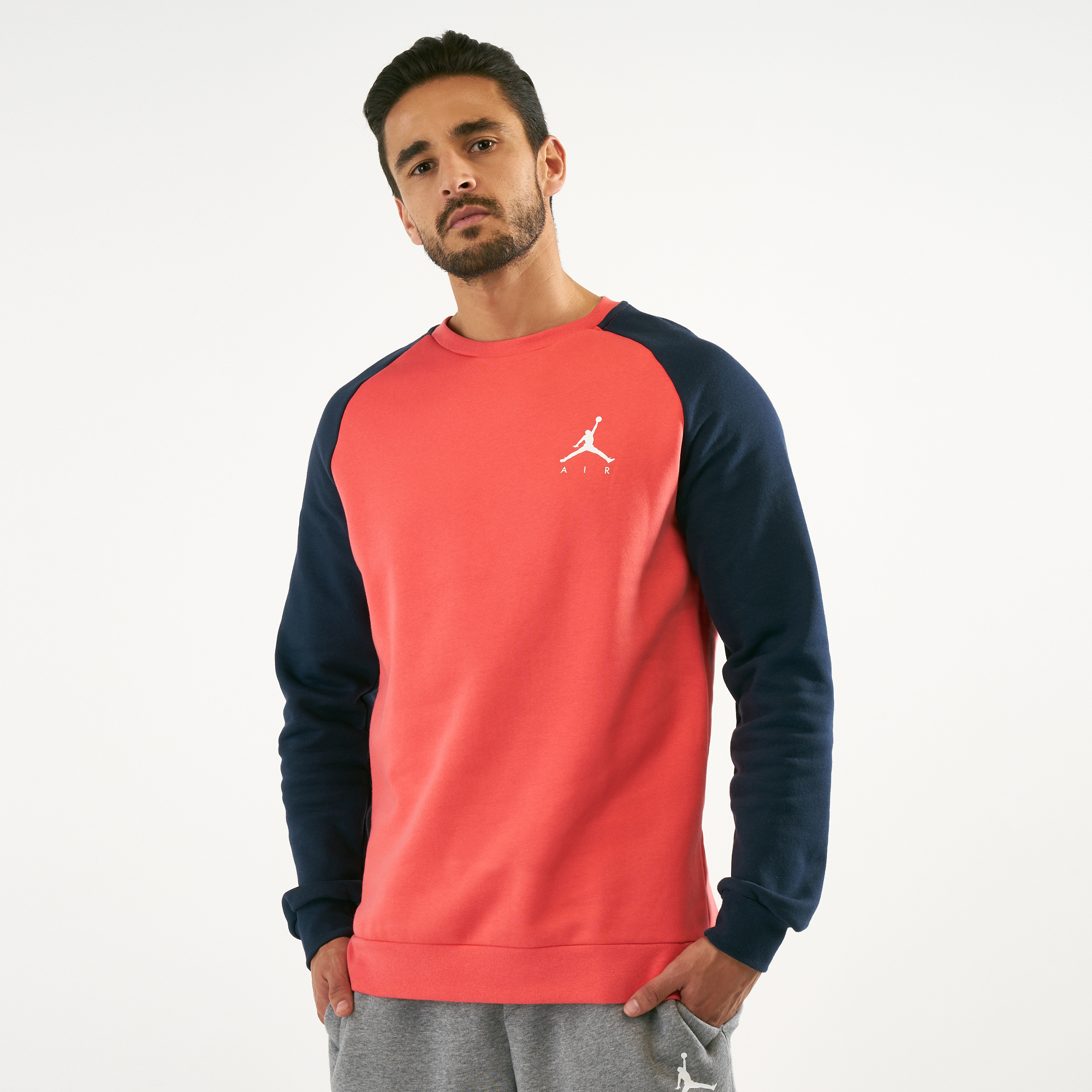 jumpman air fleece crew